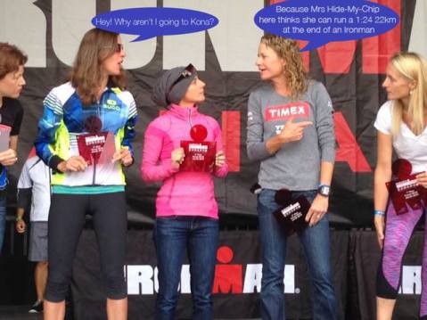 A captioned podium shot - not mine - doing the rounds. 
